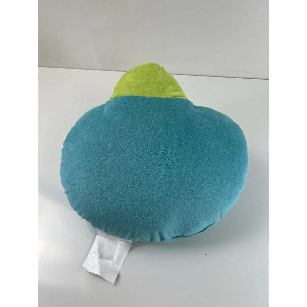 Target Bullseye UFO Alien Throw Pillow 2024 Decorative Stuffed Plush 13.5”